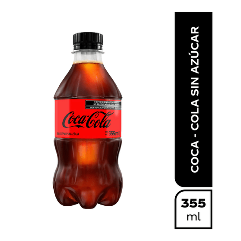 Coca Cola Sin Azúcar 350ml